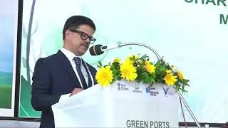 Shri Susanta Kumar Purohit, IRSEE, Chairperson, VoCPA spoke at the Green Ports & Shipping Conference