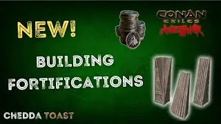 Conan Exiles NEW Aesir Fortification Building Set!