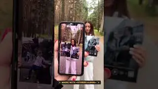Stories AR | Example of AR photo