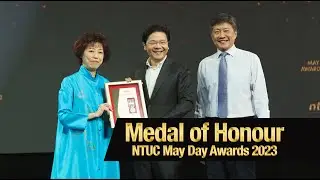 May Day Awards 2023 Medal of Honour - Deputy Prime Minister Lawrence Wong