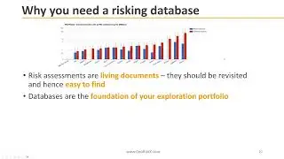 Why you need a database for oil and gas exploration prospects