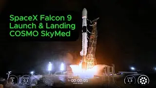 SpaceX Falcon 9 Launch of Italian COSMO SkyMed 2nd Gen 3 🚀