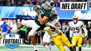 Highlights: Michigan State Tight End Connor Heyward | Big Ten Football in the 2022 NFL Draft