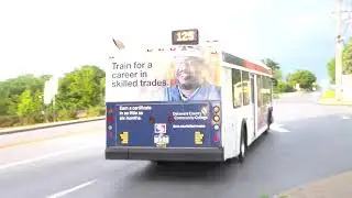 SEPTA BUS: HYBRID NEW FLYER DE41LF 8196 ON ROUTE: 125