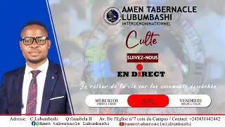 Le retour de la vie sur les ossements desséchés|| JEUDI 28  AOÛT 2025 || REV. PAST. BEN SUN BAMUTE