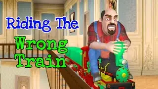 Miss T's Boyfriend Riding The Wrong Train In Scary Stranger 3D