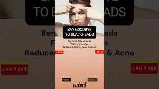 Say Goodbye To Blackheads | From Cosmetics.lk