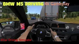 BMW M5 Driving Gameplay | Car Driving Simulator | 4k Gameplay | High Graphic Gameplay | Maxx Gaming
