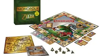Unboxing The Legend of Zelda Monopoly Collector's Edition