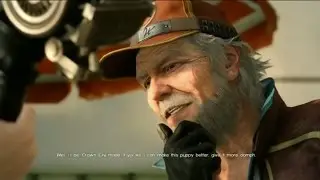 FFXV - Cid and his aching back meme