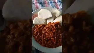 Easter Monday ampesi and beans stew😋😋 #eastermonday Like, comment and subscribe