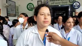 Nurse Strike at Rourkela Government Hospital