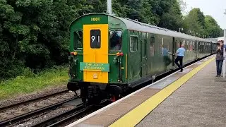 Hastings Diesel 1001 returns to Hastings through Crowhurst