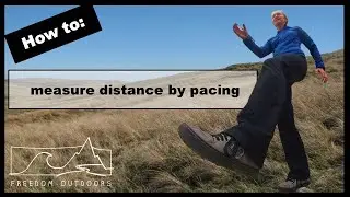 How to measure distance by pacing.