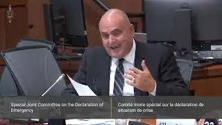 MP Larry Brock questions Peter Sloly #DEDC Meeting 14 Committee on the Declaration of Emergency