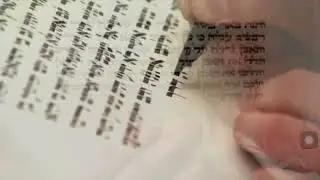 Jewish string music set to scribe work