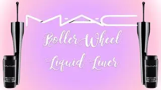 Pizza Cutter Eyeliner? | MAC Rollerwheel Eyeliner | First Impressions | ashlarayyy