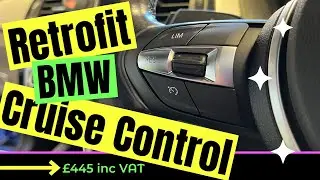BMW F20 F30 &ndash; Cruise control with braking function retrofit - Option 544  Complete Retrofit Service