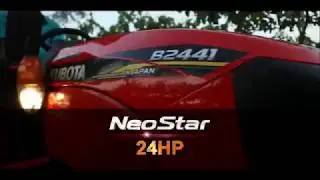 Kubota NeoStar 24 HP Tractor #MiniTractor  #Tractor  #Kubota  #Boom Sprayer  #Tractor Sprayer