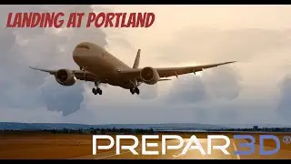 Prepar3D - QualityWings Boeing 787 - Landing at Portland - 2K