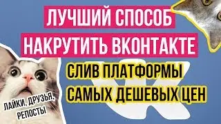 Накрутка Вконтакте: подписчиков, лайки, друзей, репосты