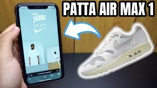 LIVE COP: Patta x Nike Air Max 1 “White”