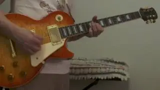 Epiphone Les Paul Ultra Cherry Sunburst Electric Guitar 2006 Korea Sound Check & Demo