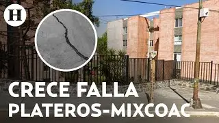 Ge&oacute;logos de la UNAM alertan que grieta de falla Plateros-Mixcoac creci&oacute; y ya llega a Molino de Rosas