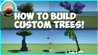 How to build BEAUTIFUL custom trees! [Survival Friendly] [500 subs] [1.16.1]