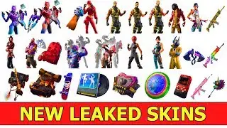 ALL *NEW* LEAKED SKINS / PICKAXES / WRAPS / GLIDERS! FORTNITE v10.40 UPDATE!