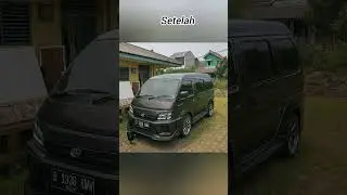 Daihatsu Zebra modif lampu modern