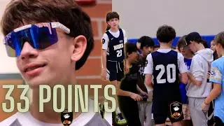 First School ball Game Q shuts up overrated chants in the 1st quarter! 33 Point game for Q zae!