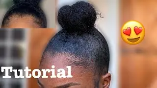 TUTO | COMMENT FAIRE UN CHIGNON SUR CHEVEUX CREPUS / HOW TO : EASY BUN ON NATURAL HAIR 😍 !