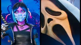 Winning Zero Build as Midnight Thorn but as Ghost Face, Fortnite 
