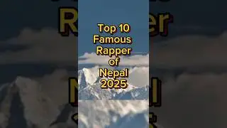 Top 10 Popular Rapper Artist of Nepal 2025 #rapper #nepal #vten  #balen  #sacar #top10  #bhumigat
