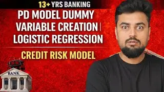 15.PD Model & Dummy Variables Creation | Logistic Regression 📊 | Credit Risk Modeling 📈