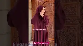 DUBAI ABAYA  LATEST COLLECTION #dubai #dubaimall #abaya #hijabfashion #muslimah  #jilbab #short