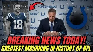 INDY IN BLACK: the COLTS&rsquo; saddest day unites a grieving NFL | Colts News