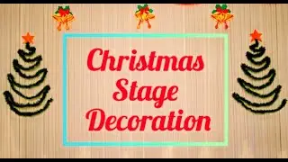 Christmas stage Decoration