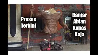 Proses Terkini Pembuatan Ogoh-Ogoh Br. Abian Kapas Kaja 2020