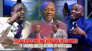 ⚠️⚠️ ÉV. KABUNDI WA LESA CLAUDE RECADRE ÉV. ROGER BAKA  ÉGLISE N'EST PAS UNE BERGERIE DES LOUPS.