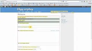 Elgg Xrumer Mod - Step 5 Message Posting