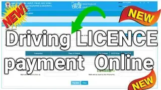 Driver License Payment Online Kaise Kare 2025 ll Driving Licence online Payment Process 2025