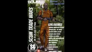 1.0 SCUM LIVE. New Server - SCUM TRADE WARS 1.0v CUSTOM SETTINGS
