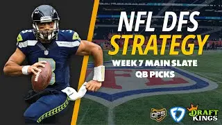 TOP QB PICKS ON DRAFTKINGS & FANDUEL FOR NFL DFS WEEK 7 WITH DFS COACH TALK LETS GO!!!!