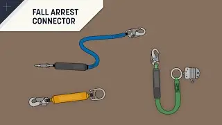 Fall arrest connector