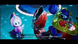 Sackboy: A Big Adventure (PS5) Fall Guys: Rookie & Fairycorn Costume Gameplay