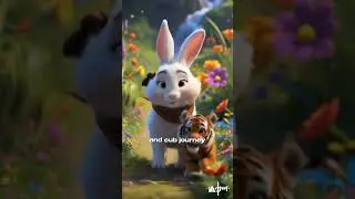 The Brave Rabbit and the Lost Tiger Cub