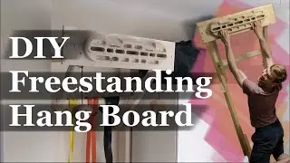 Freestanding Climbing Hang Board