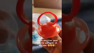 mouth Pacifier my baby loved it 😍😍😍#cute #baby #newborn #products #pacifiers #shorts #babyboy